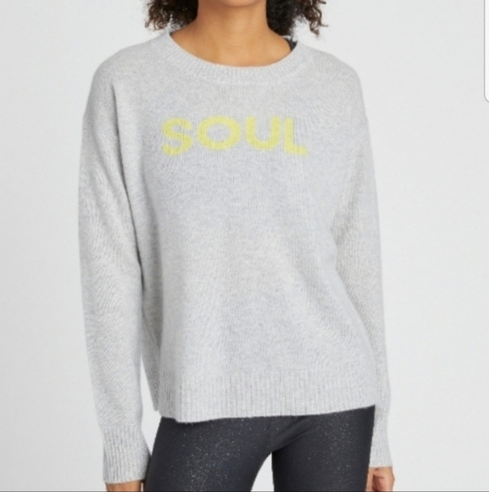 Skull Cashmere X Soulcycle 'Soul' Crewneck Sweater